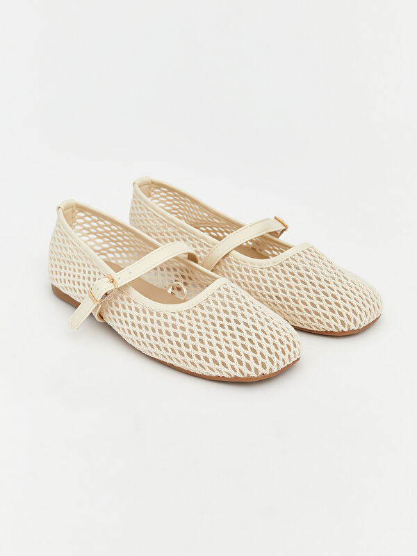 LCW STEPS Mesh Girls' Ballet Flat