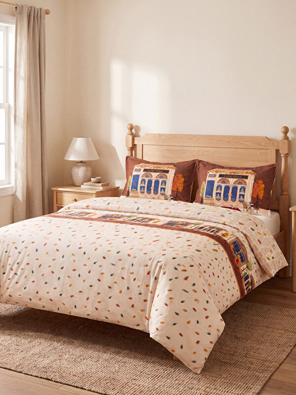 LCW HOME Set mbulesash dopio për jorgan të stampuar