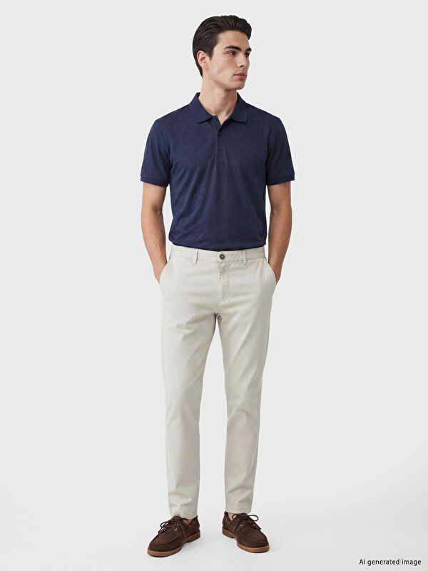 LCWAIKIKI Classic Regular Fit Men's Chino Trousers