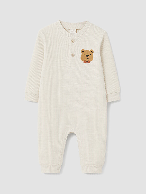 LCW baby Printed Baby Boys' Jumpsuit