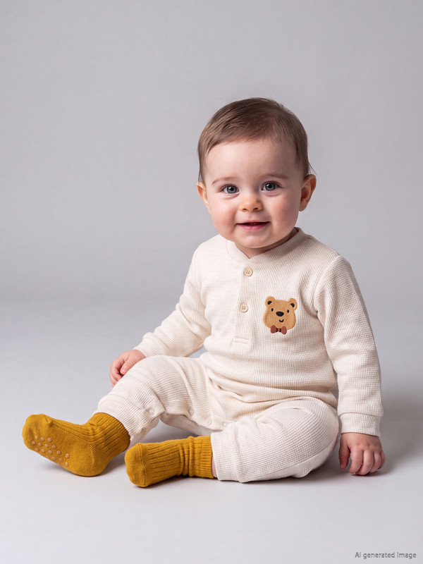 LCW baby Printed Baby Boys' Jumpsuit