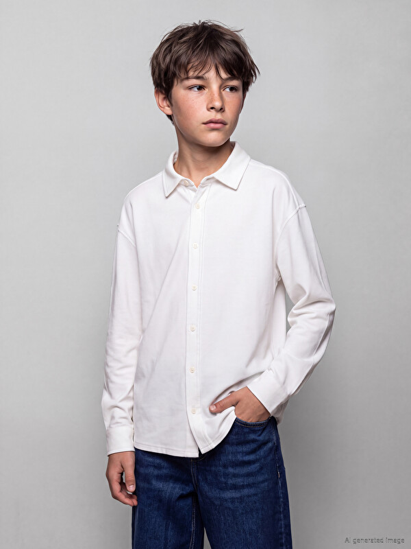 LCW Kids Long Sleeve Boys' Shirt