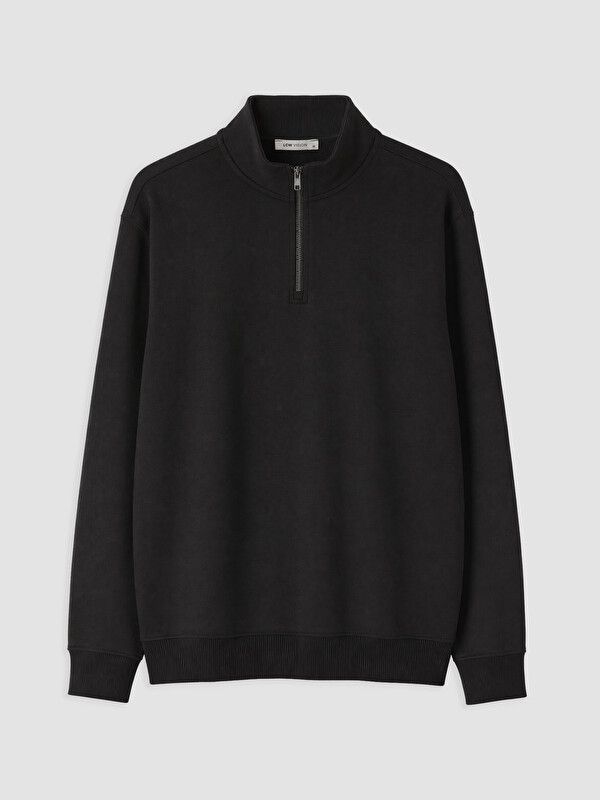 LCW Vision Man Black Sweatshirt
