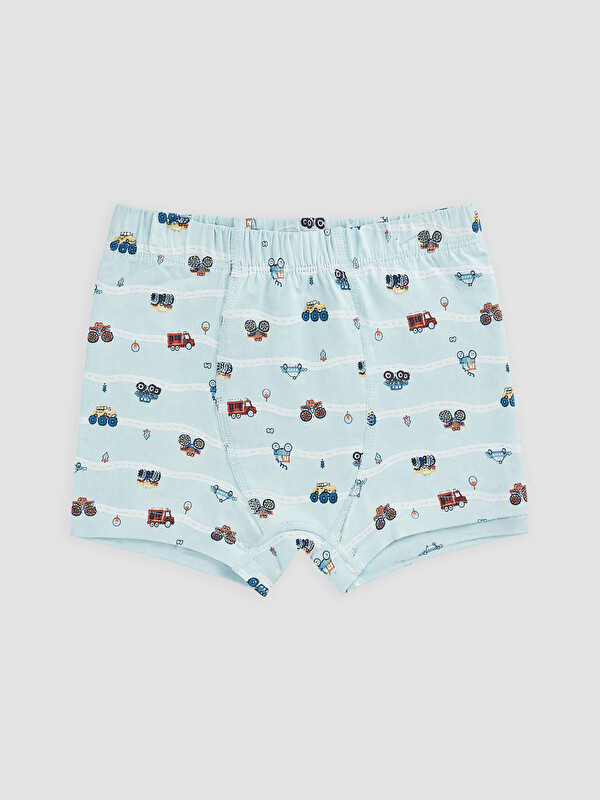 LCW Kids Desenli Erkek Çocuk Boxer