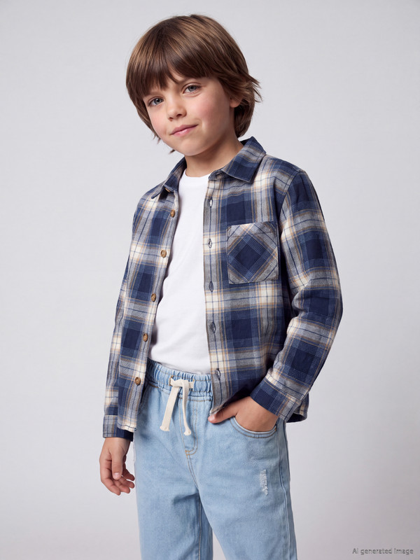 LCW Kids торлы ұлдарға арналған жейде