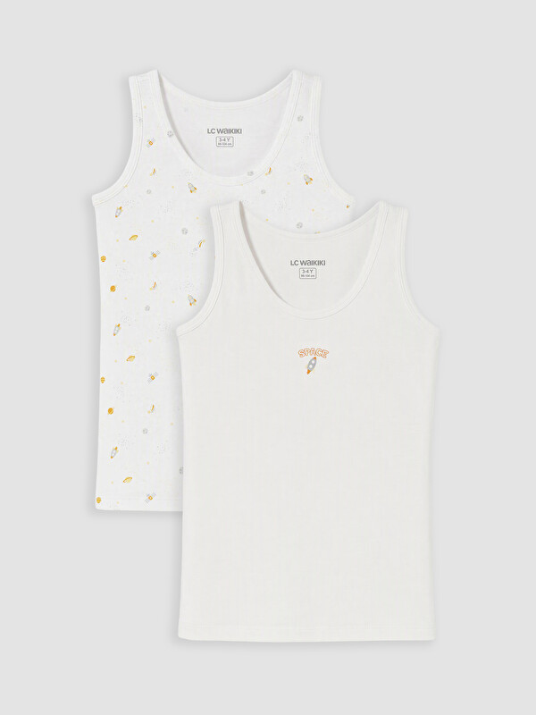 LCW Kids Printed Boys' Vest 2 Pack