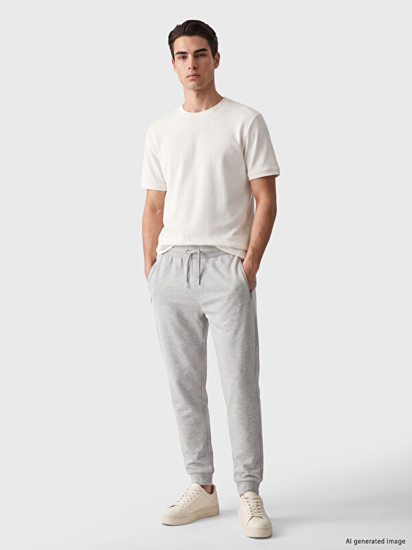 LCWAIKIKI Classic Regular Fit Men's Jogger Sweatpants Bottom