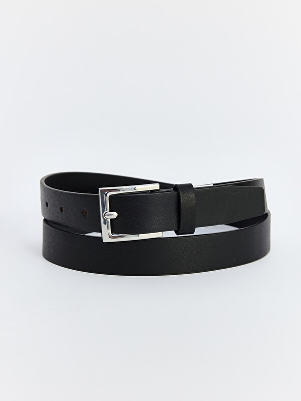 LCW ACCESSORIES Faux Leather Women's Belt