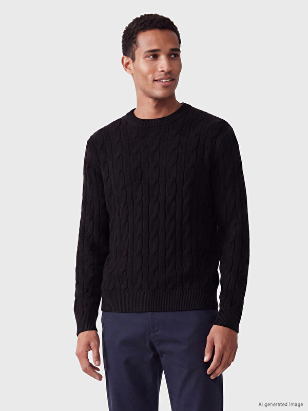 LCW Vision Man Navy Sweater