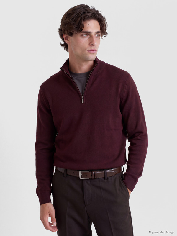 LCW Vision Pulover Tricotat Mock Neck Bărbați