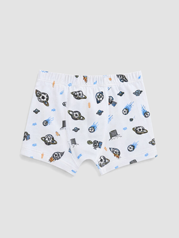 LCW Kids Desenli Erkek Çocuk Boxer