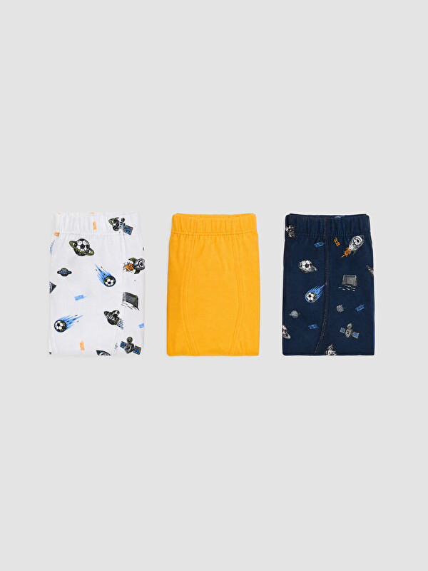 LCW Kids Baskılı Erkek Çocuk Boxer 3'lü