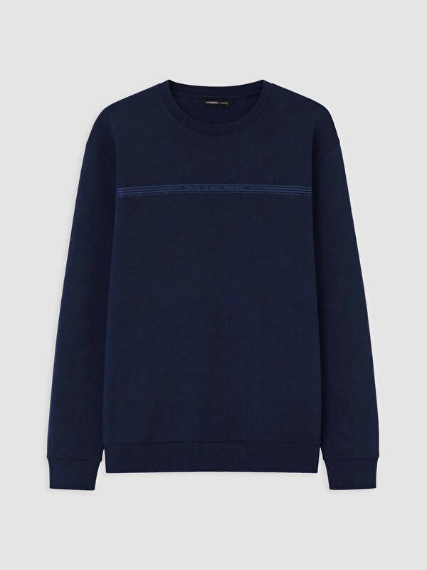 LCWAIKIKI Classic Crew Neck Men's Sweatshirt