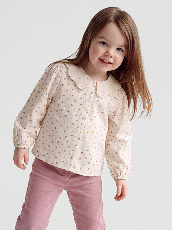 LC WAIKIKI Baby Girl Ecru Shirt