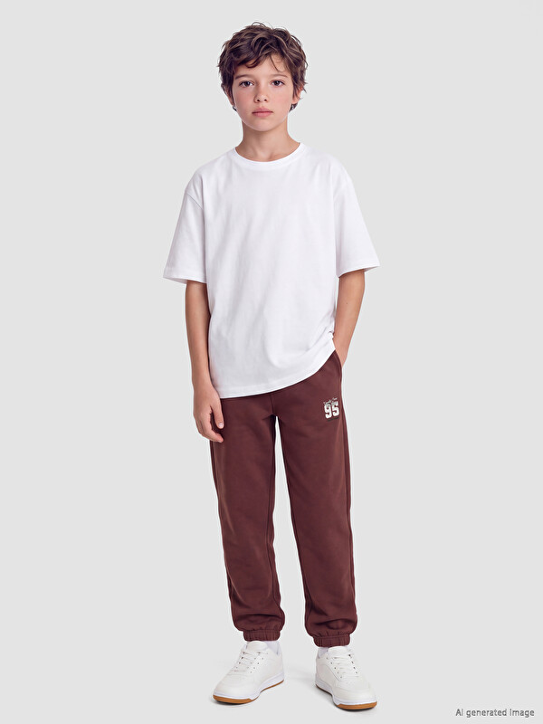 LCW Kids Junge Braun Jogger-Sweatpants