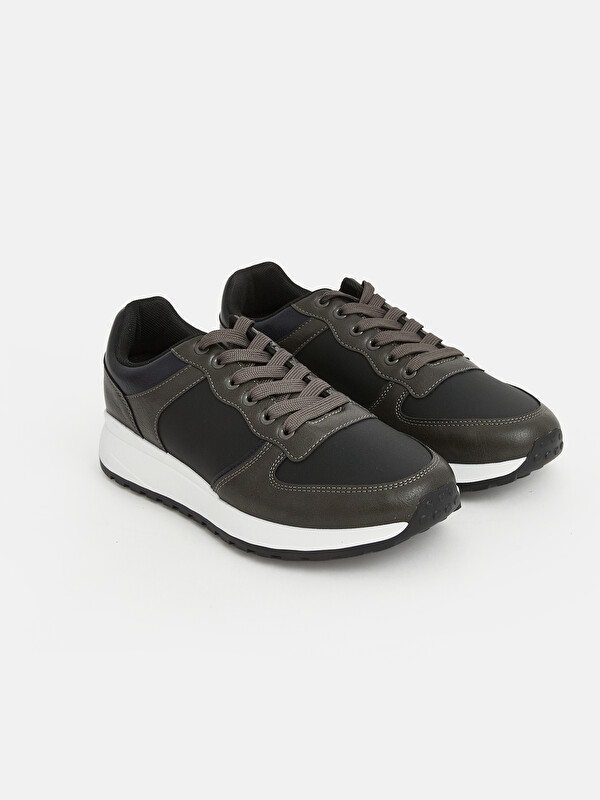 LCW STEPS Leather Look Men's Sport Shoe