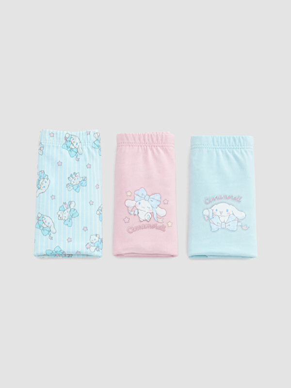LCW Kids Cinnamoroll Baskılı Kız Çocuk Boxer 3'lü