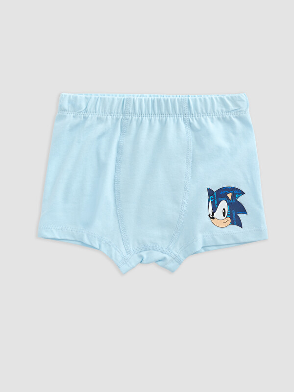 LCW Kids Sonic Baskılı Erkek Çocuk Boxer