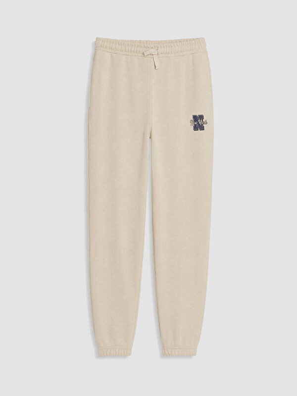 LCW Kids New York Embroidered Boys' Jogger Sweatpants