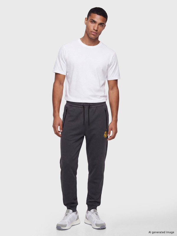 XSIDE ACTIVE Real Madrid Embroidered Men's Jogger Sweatpants Bottom