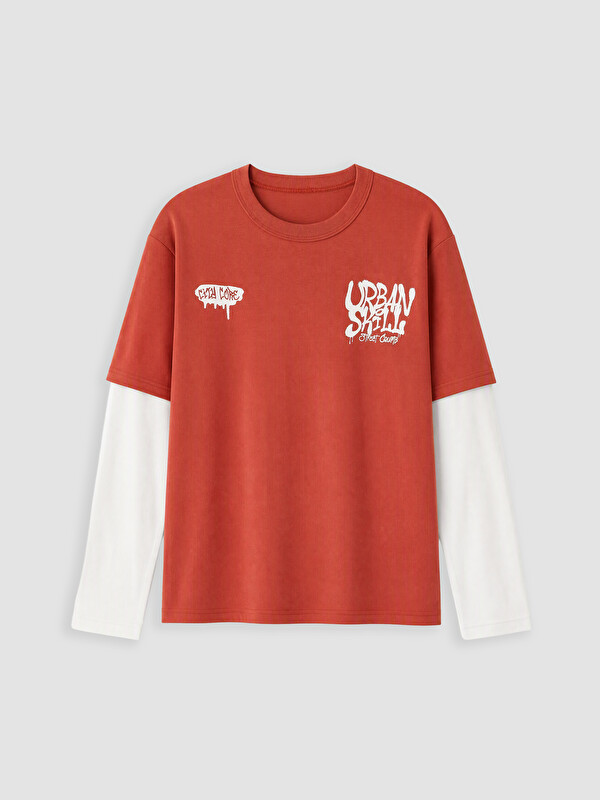 LCW Kids Djalë Portokalli T-shirt