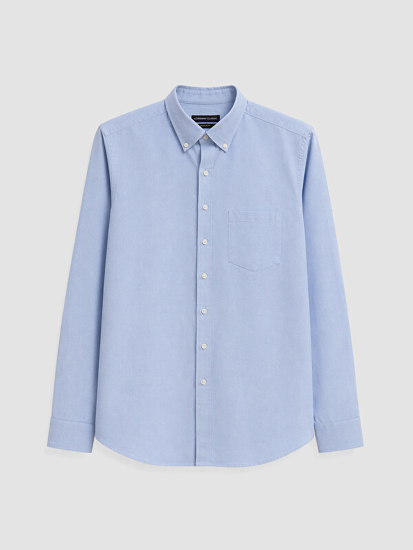 LCWAIKIKI Classic Regular Fit Oxford Men's Shirt