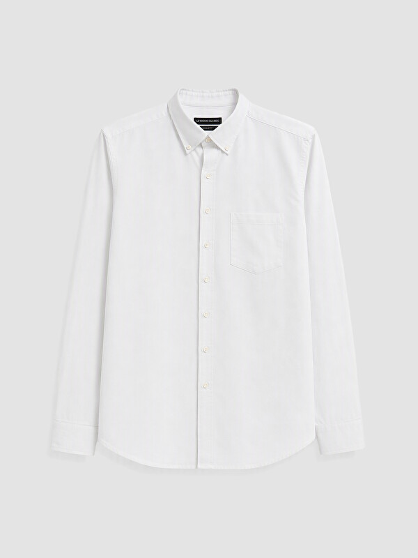 LCWAIKIKI Classic Regular Fit Oxford Men's Shirt