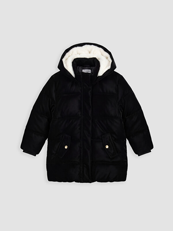 LCW baby Girl Black Coat