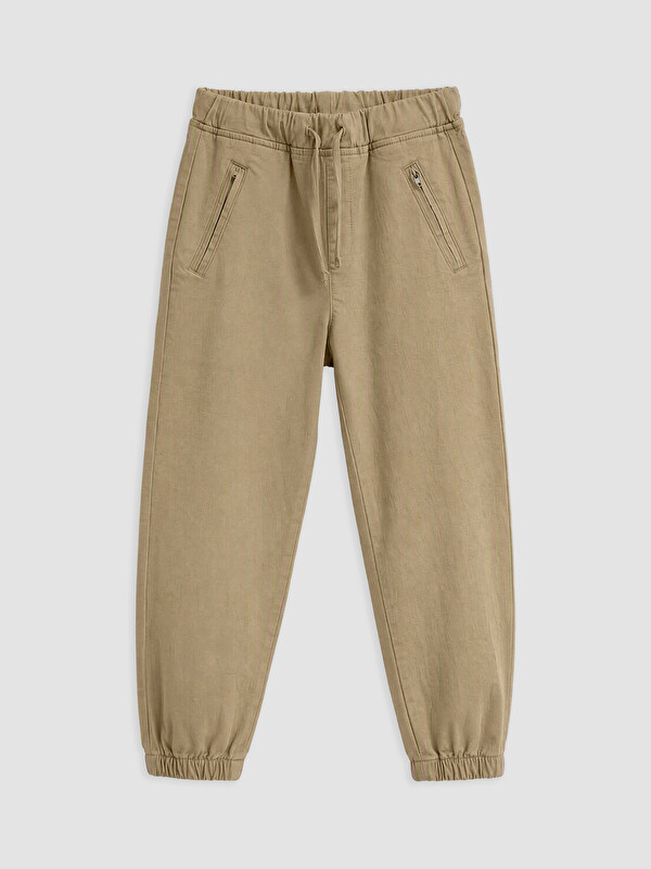 LCW Kids Waist Elasticated Boys' Gabardine Trousers