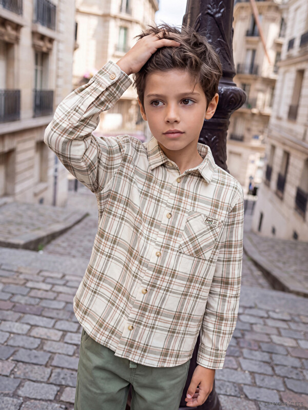 LCW Kids Plaid Boys' Shirt