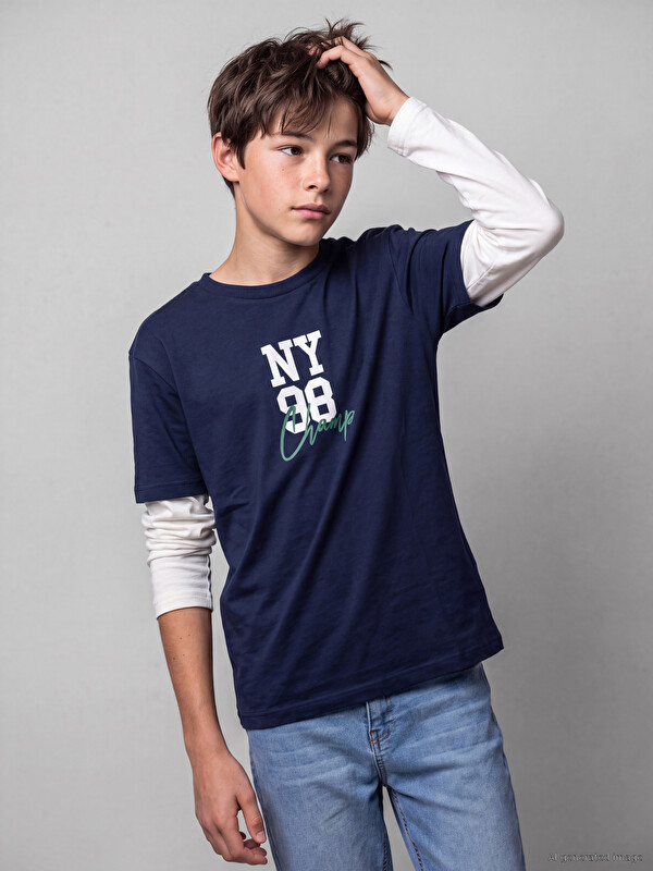 LCW Kids تيشيرت أولاد مطبوع NYC