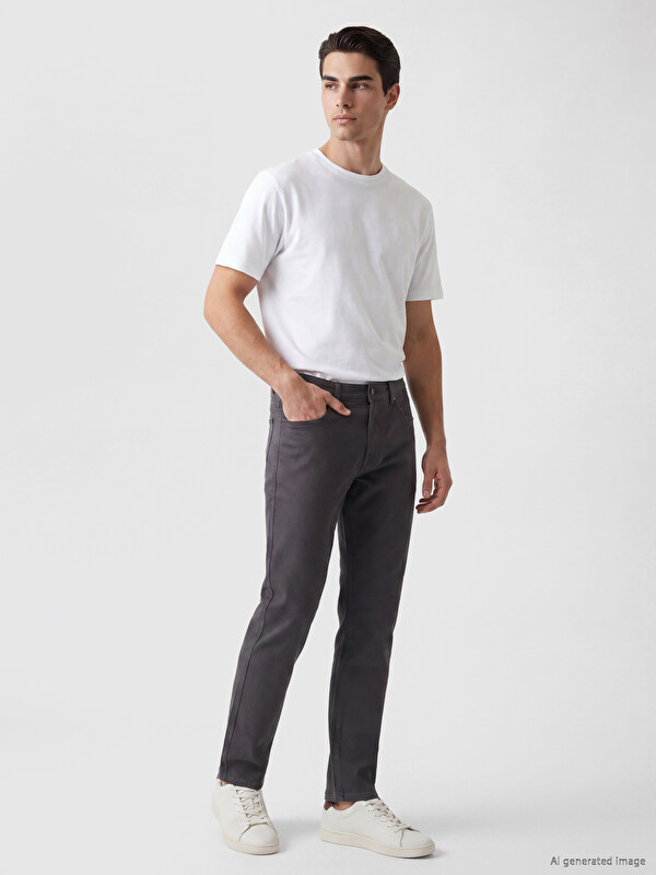 LCWAIKIKI Classic Regular Fit Men's Chino Trousers