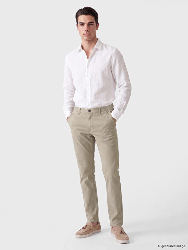 LCWAIKIKI Classic Regular Fit muške chino pantalone