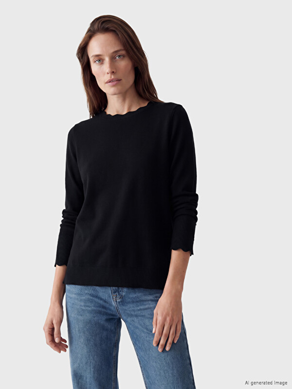 LCW Grace Crew Neck Women's Knitwear Sweater