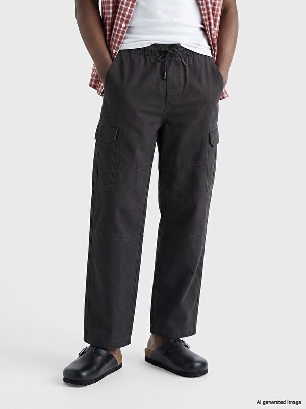 XSIDE Pantaloni Bărbați Gabardină Relax Fit