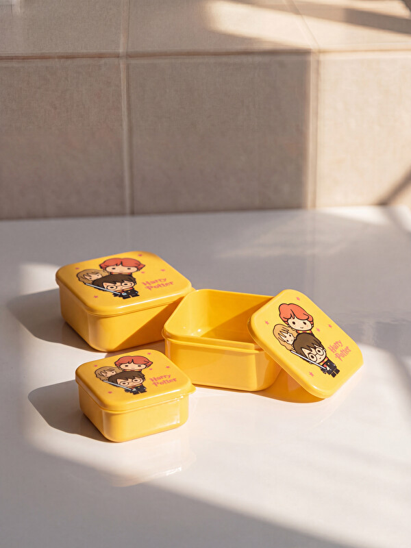 LCW HOME Harry Potter Imprimat Recipient pentru Alimente Set 3 Piese