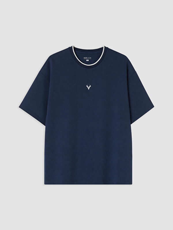 XSIDE ACTIVE Bisiklet Yaka Erkek Spor Tişört