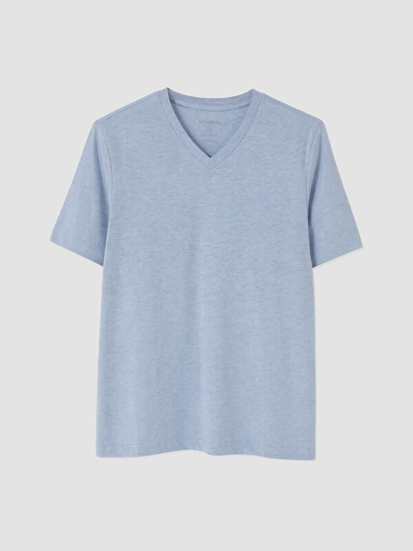 LCWAIKIKI Classic V Neck Jersey Men's T-Shirt