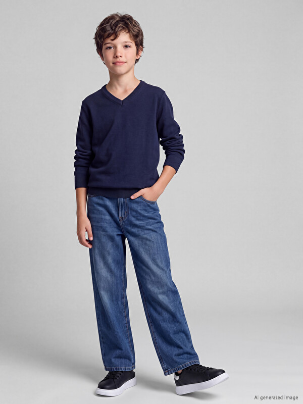LCW Kids Baggy Fit Boys' Jeans