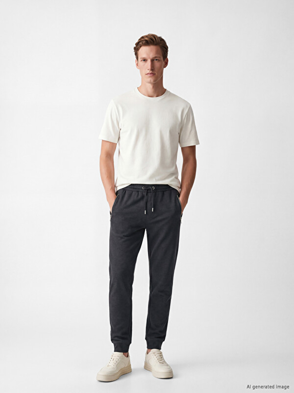 LCWAIKIKI Classic Pantaloni de trening jogger Regular Fit pentru bărbați