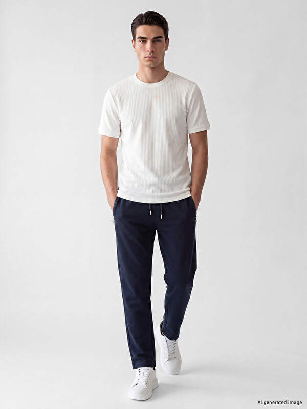 LCWAIKIKI Classic Man Navy Sweatpants