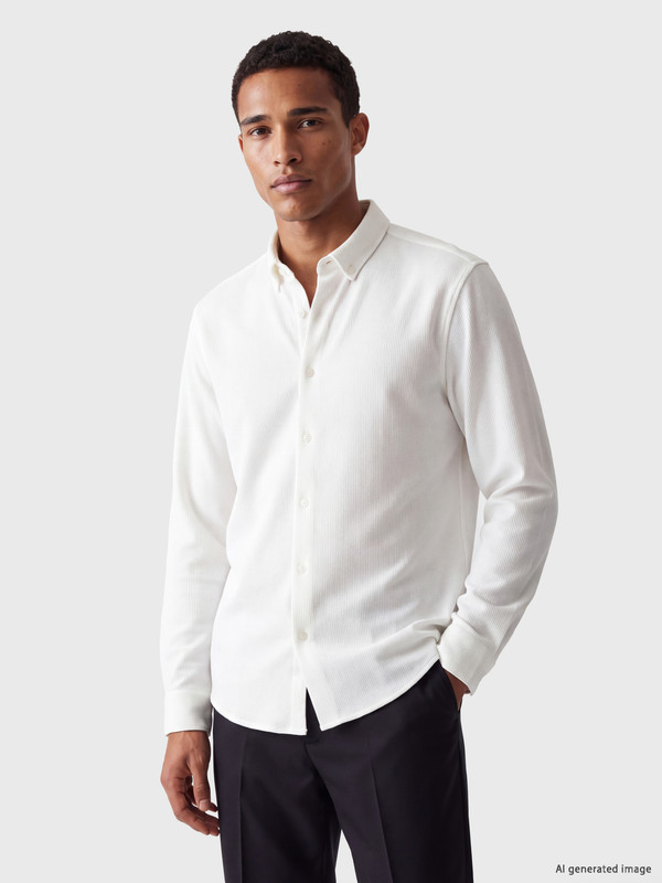 LCW Vision Chemise Homme Texturée Slim Fit