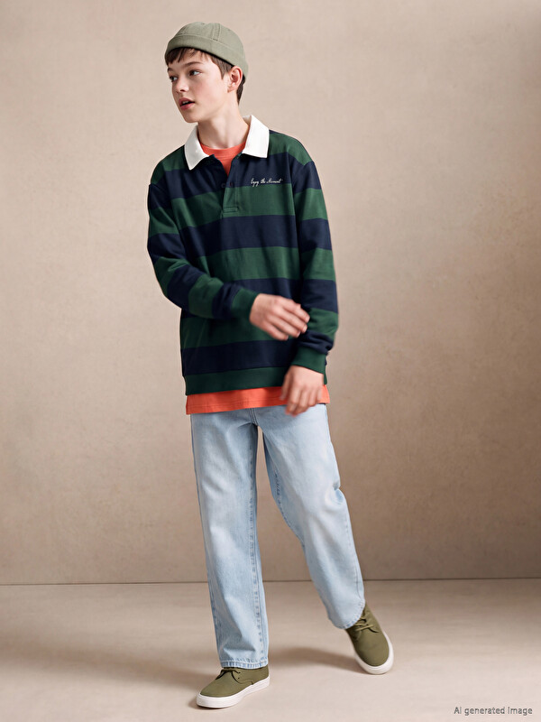LCW Kids Baggy Fit ბიჭების ჯინსი