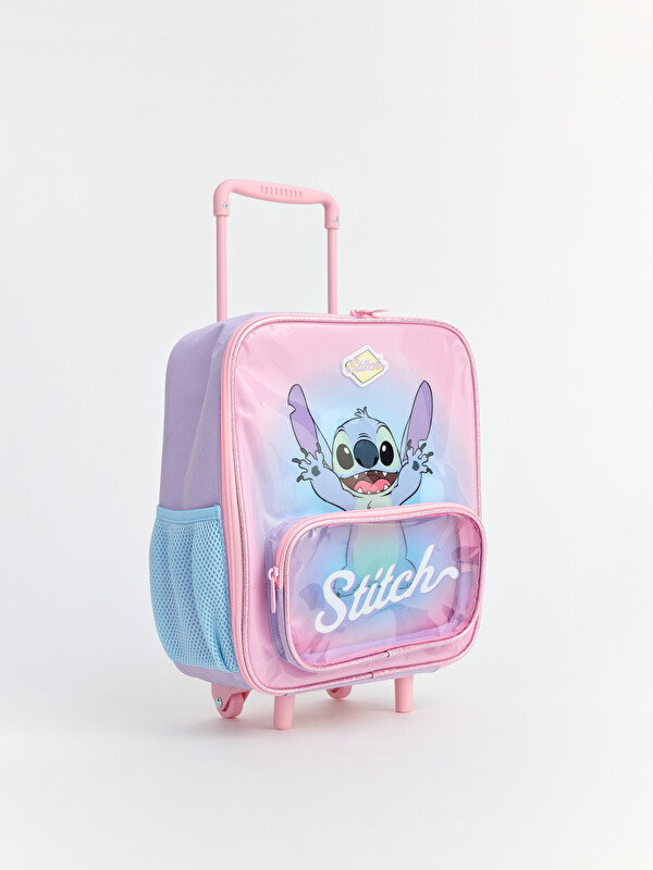 LCW ACCESSORIES Stitch Printed Girls' Trolley Bag