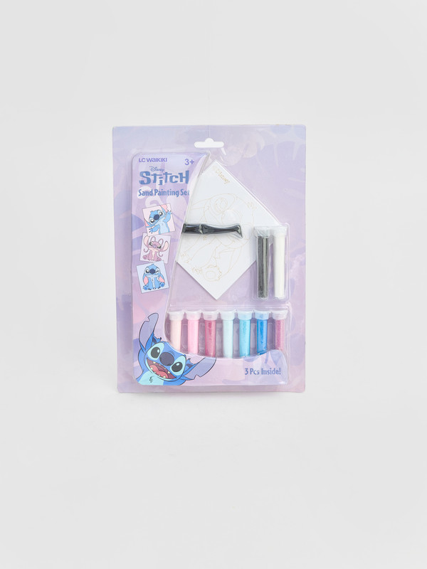 LCW JOY Stitch Baskılı Kum Boyama Seti