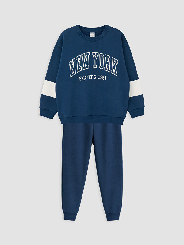LCW Kids طقم دراري مطبوع New York