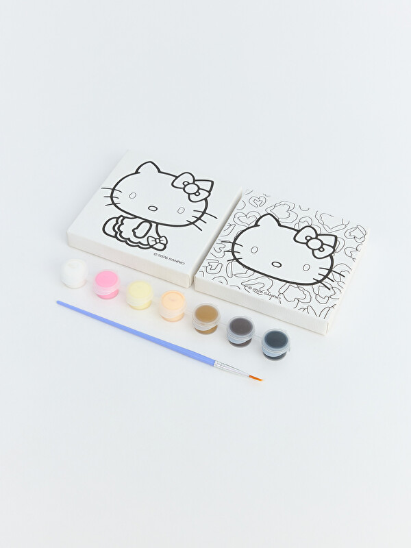 LCW JOY Hello Kitty Figürlü Kız Çocuk Boyama Seti