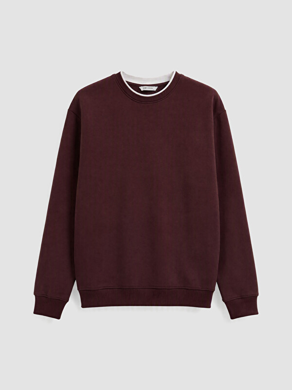 LCW Vision Crew Neck Men's Thick Sweatshirt