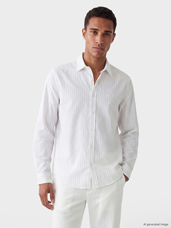 LCW Vision Man Grey Shirt