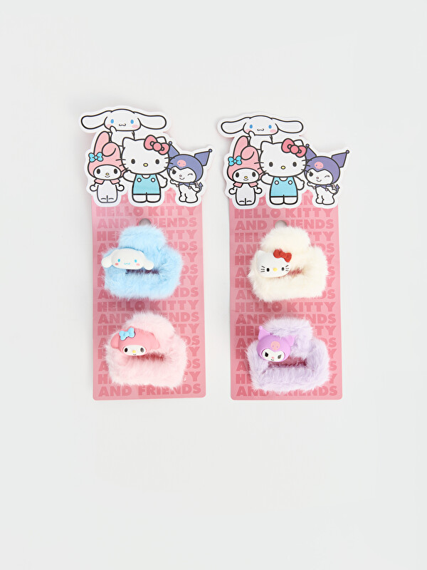 LCW JOY Ensemble d’accessoires pour cheveux imprimés Hello Kitty et Friends pour filles